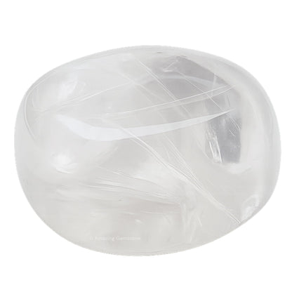 Amazing Gemstone Clear Quartz Crystals and Healing Stones Tumbled - 1 Oz Clear Quartz Stone, Natural Healing Stones for Energy Balance, Stress Relief, Polished Gems Rocks