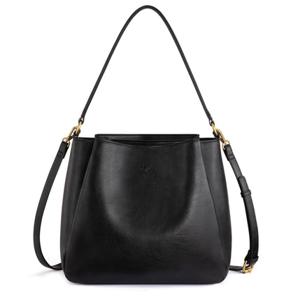 LOVEVOOK Hobo Crossbody Bag for Women with Three Large Compartments, Waterproof Shoulder Handbags Purse for work shopping travel