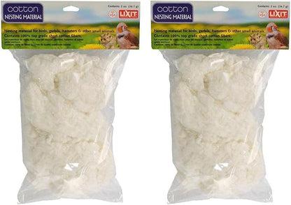 Lixit® Bird and Small Animal Cotton Nesting Material (4 Ounce)