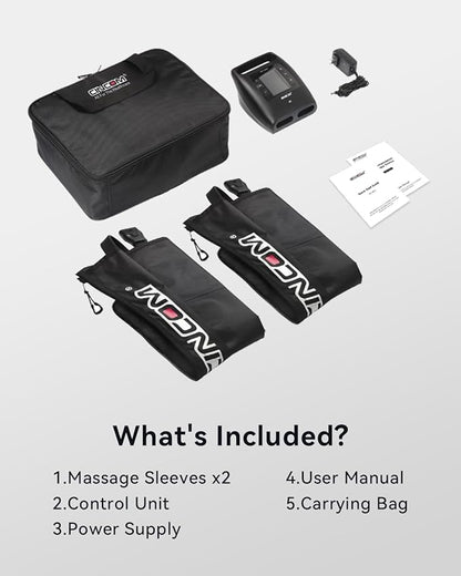 CINCOM Cordless Leg Recovery System with Dynamic Compression Massage Technology - 3 Different Sizes for Everyone(Large)