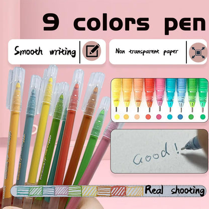Wanchuan Bible Study Supplies Journaling Kit Highlighters Pens No Bleed Bible Journal Study for Women (Set B)