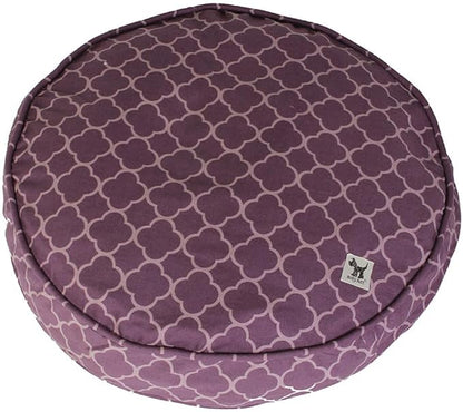 Molly Mutt Petite Dog Duvet Cover - Round - Royals Print - Measures 20’’ x 4’’ - 100% Cotton - Durable - Breathable - Sustainable - Machine Washable Dog Bed Cover - Pre-Shrunk