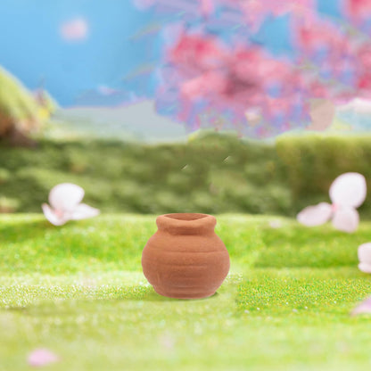 Toddmomy 8Pcs Miniature Clay Succulent Planter Pots Tiny Terracotta Flower Pots for Small Plants Desktop Windowsill Garden