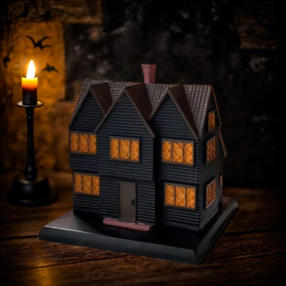 Halloween Witch House Incense Burner Halloween Decorations Indoor Incense Burner Ornament