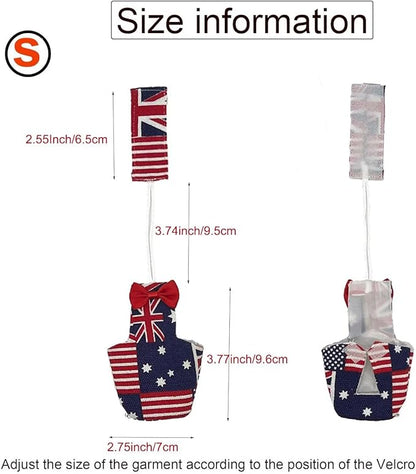2 PCS Bird Diapers Flight Suite with Waterproof Inner Layer Pink&Balck Urine Wet Suit for Other Small Birds