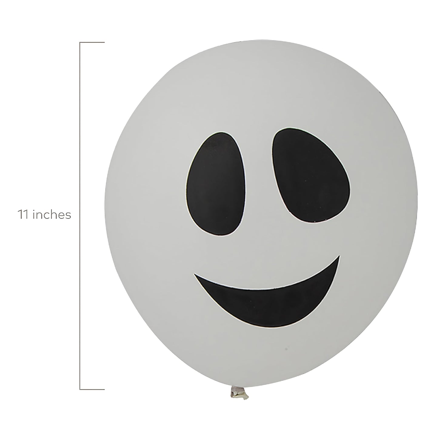 Fun Express - Ghost Latex Balloons for Halloween - Party Decor - 48 Pieces