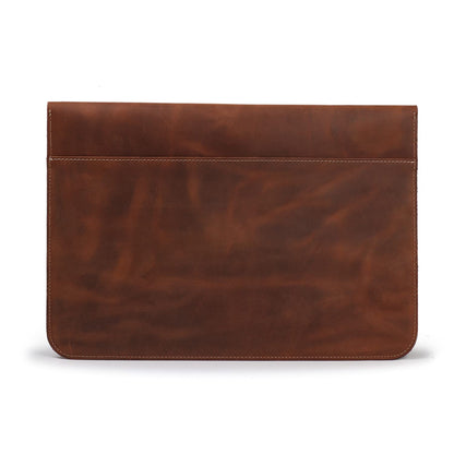 MegaGear Top Grain Leather MacBook Bag Laptop Sleeve for MacBook Pro and MacBook Air Case - 16 Inch - 15 Inch - 15.5 Inch (M4, M3, M2, M2, M1, Pro & Max) 2020 to 2024 Models