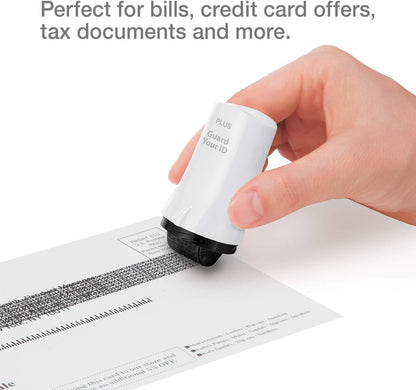 Guard Your ID Advanced Security Roller 2.0 for Identity Theft Prevention Stamping White