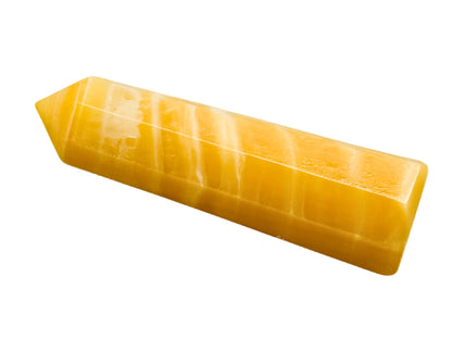 Yellow Calcite Crystal Towers ~ Healing Crystal (3" to 4" INCH)