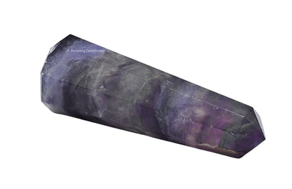 Amazing Gemstone Purple Fluorite Crystal Towers - Natural Healing Crystal Point Obelisk for Reiki Healing and Crystal Grid (3" to 4" INCH)