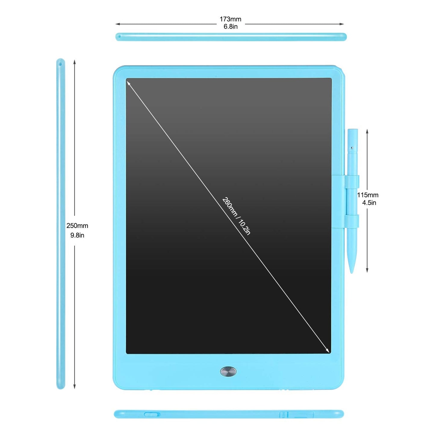 2 Pack LCD Writing Tablet for Kids Doodle Board 10 Inch, Electronic Drawing Tablet Drawing Pads, LEYAOYAO Drawing Board Learning Educational Toddler Toy - Gift for 3-6 Years Old Boys Girls