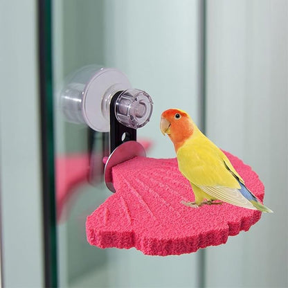 Bird Perch Stands for Cage Parrots Perch Platform Parrots Chewing Toy Bird Beak Grinding Stone Foot Clawing Trimmer Foot Claws Trimmer