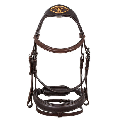 Acavallo Filosofia Bridle Headstall Calfskin, Full Size, Dark Brown