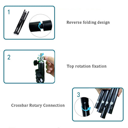 5x6.5ft Portable Backdrop Kit with Stand - Includes Carry Bag & Clamps, Foldable Green ScreenBackground for Streaming, Video Recording, Zoom Meetings, Photography