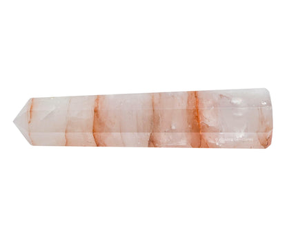 Amazing Gemstone Red Hematoid Quartz Crystal Towers - Natural Healing Crystal Point Obelisk for Reiki Healing and Crystal Grid (3" to 4" INCH)