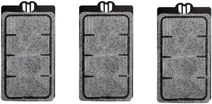 Aquarium Filter Cartridges Suit for 3.5W 280L/H Low-Water Fish Tank Filter Turtle Tank Reptiles Amphibians Frog Crab Cichlids Newt Filter Plate(Cartridges-3PCS)