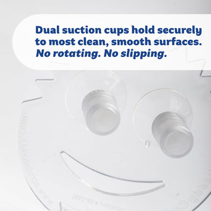 Scrub Daddy Sponge Holder Daddy Caddy - Sponge Holder for Kitchen Sink - Sponge Caddy and Kitchen Organizer with Suction Cups - Self Draining & Dishwasher Safe (1 Count)