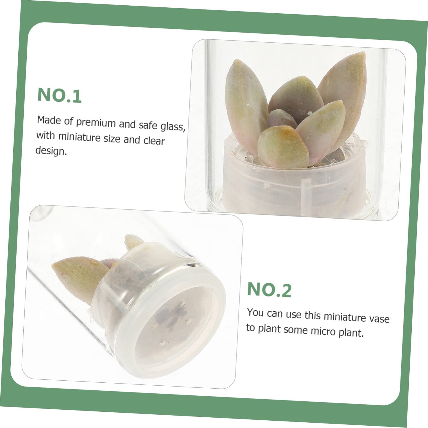GALPADA 6pcs Key Chain Keychain Charm Keychain Accessories Decor Plants Plant Keychain Hanging Terrarium Large Home Keychain Vase Jar Clear Vase Car Miniature Hanging Planters Bulb Glass