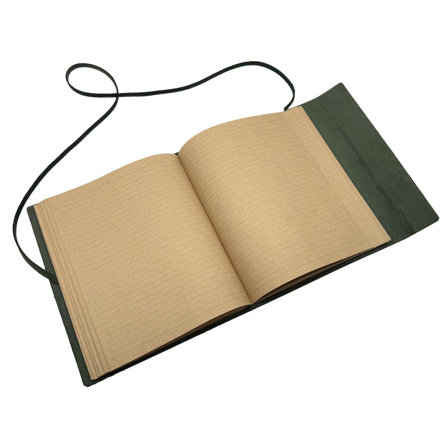 CooLeathor Large Notebook Journal - Genuine Leather Journals for Writing A4 Size Diary 8x10 Inch, Notepad For Women and Man, Gifts,Work,Travel Dark Green