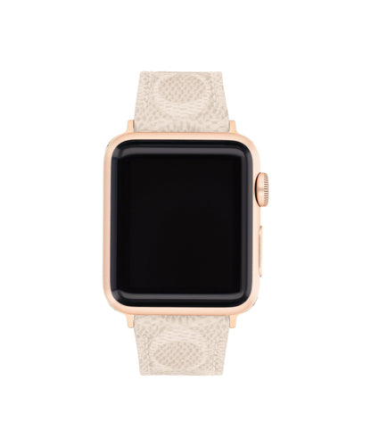 Coach Apple Watch Strap, Compatible with Apple Watch 38mm/40mm and 41mm Interchangeable Band, Create Your Unique Style
