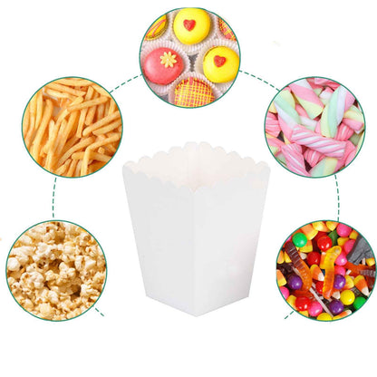 We Moment Orange Mini Popcorn Boxes,Pack of 36