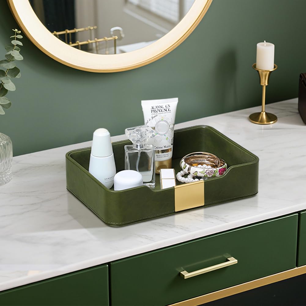 Valet Tray, Nightstand Organizer for Men Women, Key Bowl, Catchall Tray