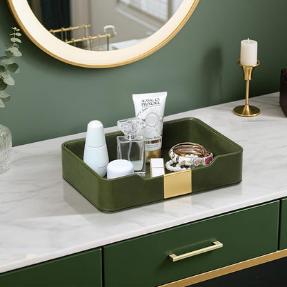 Valet Tray, Nightstand Organizer for Men Women, Key Bowl, Catchall Tray