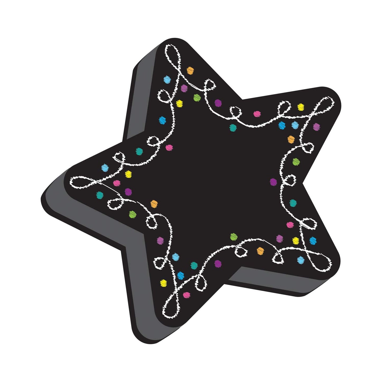 Ashley Productions Magnetic Whiteboard Eraser, Star Chalk, Model Number: ASH09989
