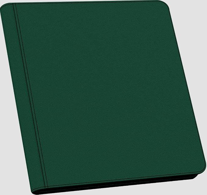 1000+ Pockets Trading Card Binder, 16 Pocket Ringless Side Loading Card Holder Album, Trading Card Album Fit for YuGiOh, MTG, TCG, Game Cards, Sports Cards, Business Cards (Green)