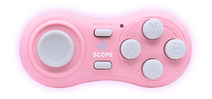 Scope Remote- Remote for Anki. Customizable with Anki Add-on, Compatible with Windows, Mac, iOS, iPad, and Android. Quizlet Compatible, Anki Controller. Pearl Pink, Plus (16-18 Hours Battery)