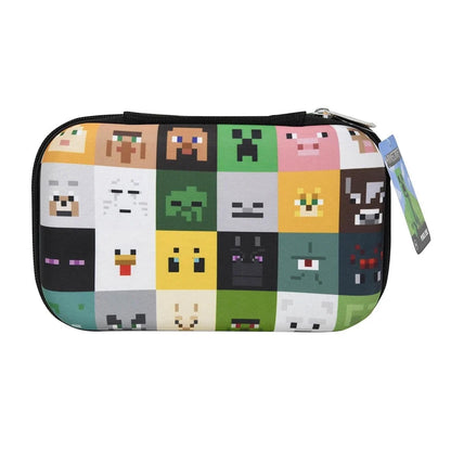 Minecraft Molded Pencil Case with Zipper Closure