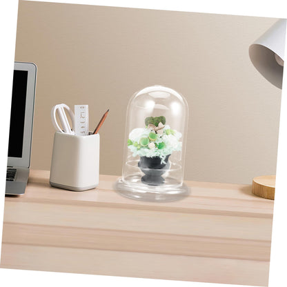 IWOWHERO Micro Landscape Vase Flower Vase Small Glass Terrarium Desktop Glass Terrarium Tabletop Aquarium Tank Micro Landscape Bottle Plant Holder High Borosilicate Glass Transparent