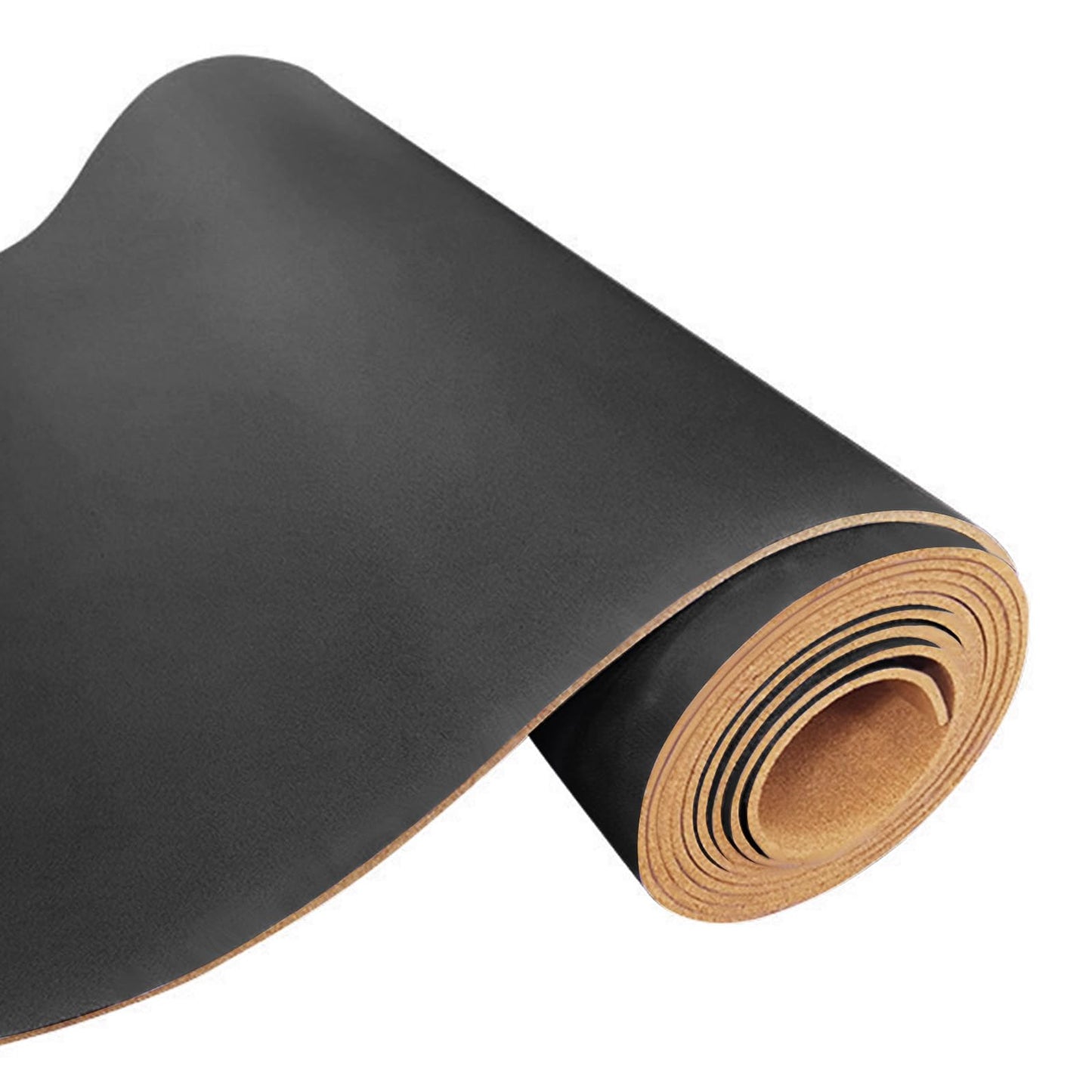 96"x48" Cork Board Roll with Linen Gray - 1/4" Thick 4'x8' Frameless Natural Corkboard for Walls Dartboard Pictures Photo Vision Prayer, ZHIDIAN Large Bulletin Board for Home Office School