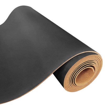 96"x48" Cork Board Roll with Linen Gray - 1/4" Thick 4'x8' Frameless Natural Corkboard for Walls Dartboard Pictures Photo Vision Prayer, ZHIDIAN Large Bulletin Board for Home Office School