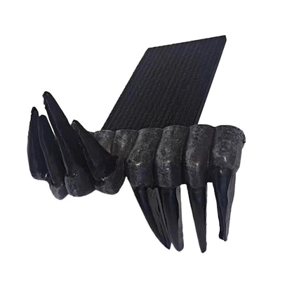 visdron Scary Ghost Hands Bookshelf Room Decor, Halloween Indoor Decorations for Bookshelf, Gothic Demon Claws Bookmarks Decorations Halloween Room Decor, Black