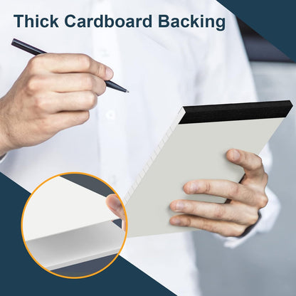 8 Pack Legal Pads 4x6 Inch 30 Sheets Mini Lined Paper Pads for Office Supplies Taking Notes/ Writing List, Small Notepads College Ruled Legal Memo Pad for Home, Office, School, or Business Writing Pad