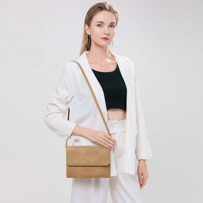 GAEKEAO Crossbody Bags for Women Vegan Leather Small Cell Phone Purse Shoulder Handbags with Credit Card Slots