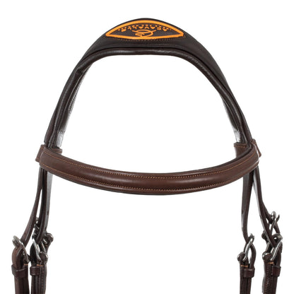 Acavallo Filosofia Bridle Headstall Calfskin, Full Size, Dark Brown
