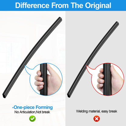 Upgraded WB15K5076 Oven Door Handle Replacement Compatible with Ge Stove Handle,Fit Hotpoint Ge Electric Stove Oven Door Handle Replacement Parts WB15X5203 PS231857 WB15K5076 Black Oven Handles
