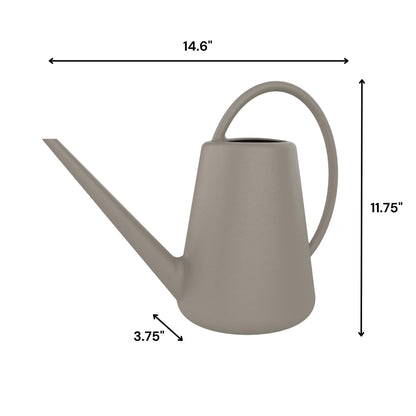 1 gal. Resin Watering Can, Birch Grey
