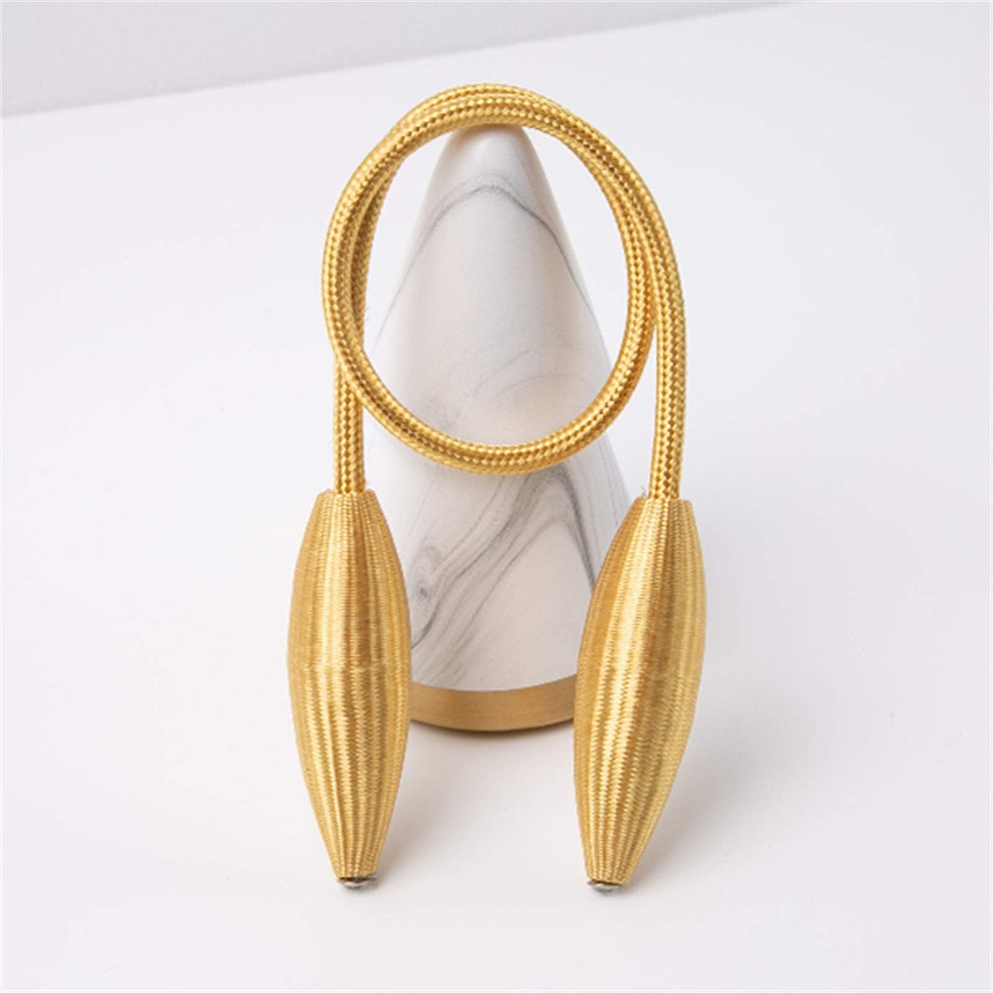 SWTOOL 8-Pack Gold Curtain Holdbacks Decorative Window Drape Twist Curtains Tiebacks Random Modelling Curtain Holders