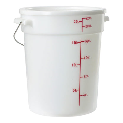 Beverage Dispenser White BPA Free Polypropylene 6 Gallon (PBDW-22)