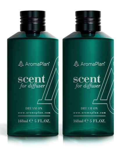 AromaPlan Hotel Scents Santal 5 Fl Oz (148ml), Home Luxury Aroma & Hotel Fragrance Diffuser Oil- Hotel Diffuser Oil for Aromatherapy- USA Made, Bigger Bottle, Bolder Aroma & Longer Lasting