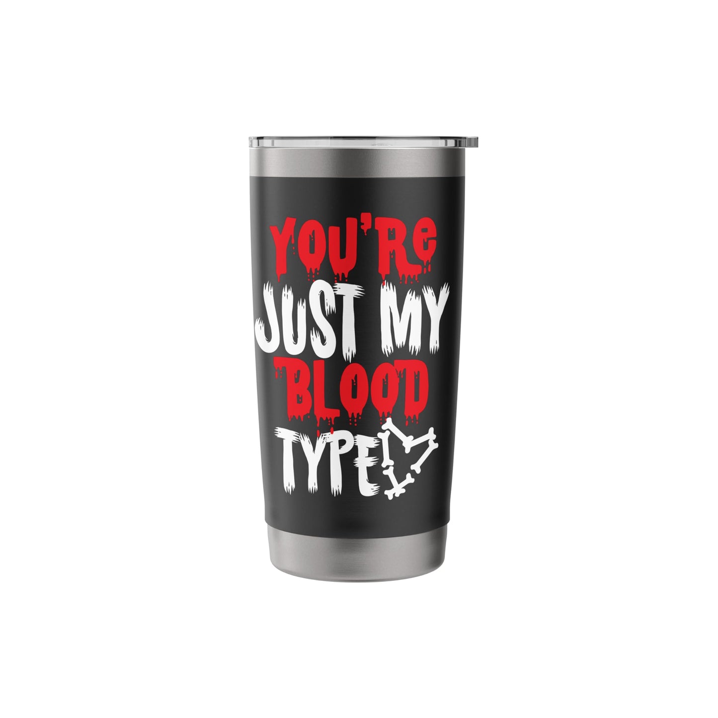 Scary Halloween Vampire Quote Design For Women Stainless Steel Insulated Tumbler