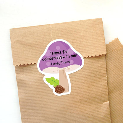 CTP Woodland Friends Mushrooms 3 Inch Designer Cut-Outs Classroom Accents (Creative Teaching Press 11162)