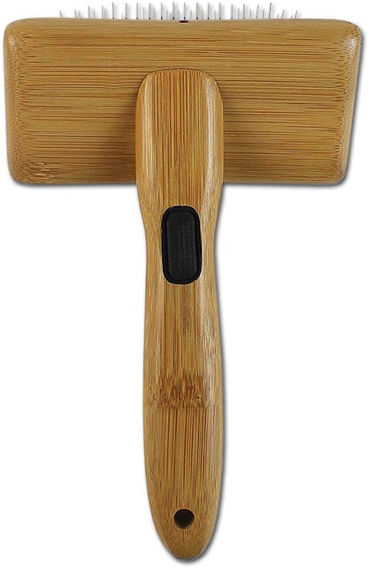 Slicker Brush with Stainless Steel Pins for Pets, Medium