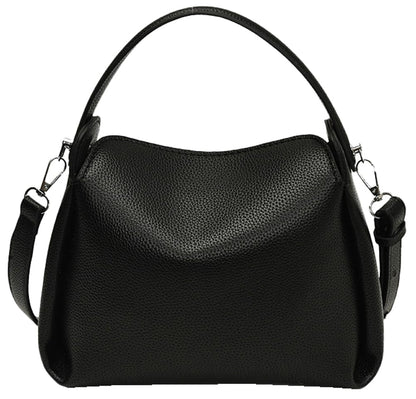 Women's Soft PU Leather Crossbody Bag Slouchy Top Handle Shoulder Bag with Detachable Strap Casual Hobo Purse