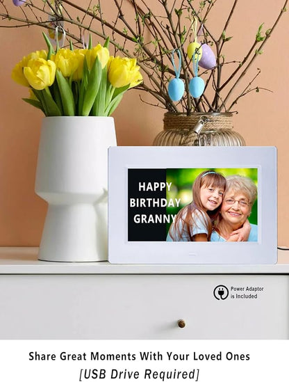 MASSII Dementia Clock with Date Time Voice Announcement, 27 Alarms Custom Reminders, Sleep Trainer, Auto DST, 10 Levels Night Dimmer, Large Talking Digital Calendar Clock for Elderly with 1.5M Adaptor