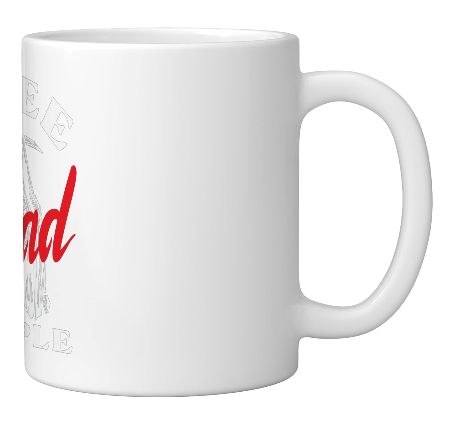 I See Dead People Funny Halloween For Gamers Ceramic Mug, White