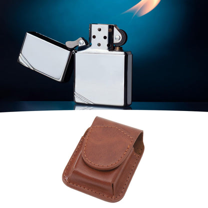 Akozon Lighter Pouch Holder Waist Case Magnetic Buckle for Outdoor Travel PU Anti Scratch Soft Lining Belt Loop (Akozon05m67ipcrf-11)